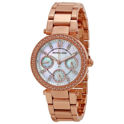 michael kors mk-5616 251310|MK5616 Michael Kors Ladies Parker Rose Gold Watch .